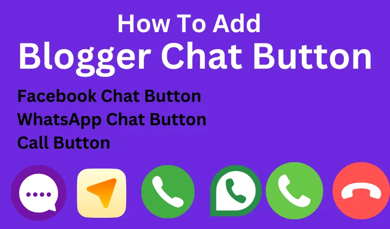 Chat Button in Blogger